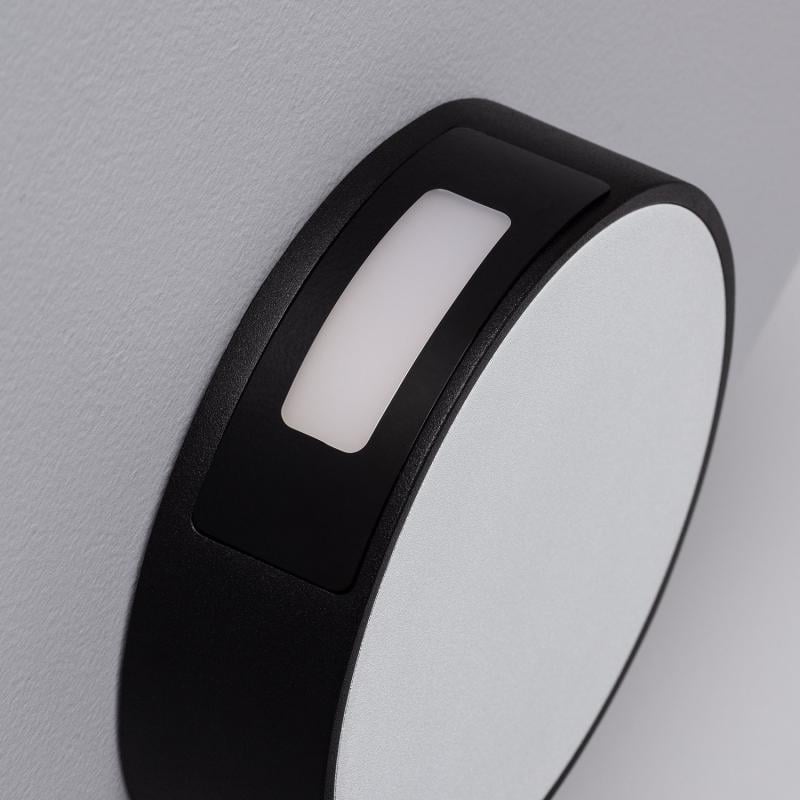 Aplique de Pared Exterior LED 6W Aluminio Crono Blanco