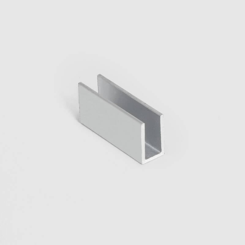 Grapa Fijación Aluminio Tira LED Neón Ancho 4 mm IP65 NFLEX4