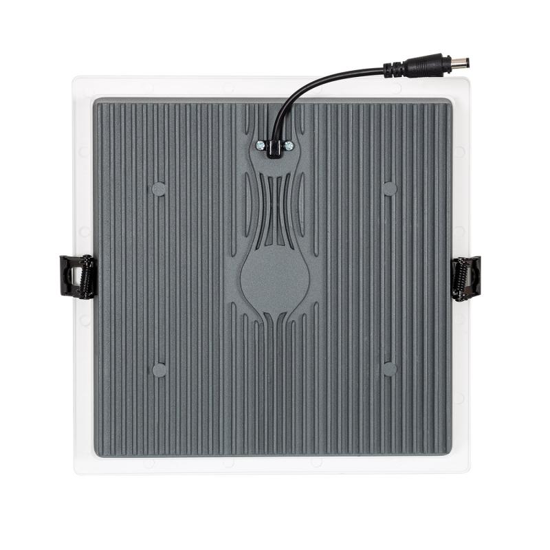 Downlight LED 30W Cuadrado SAMSUNG Aero 130 lm/W Microprismático LIFUD Corte 210x210 mm