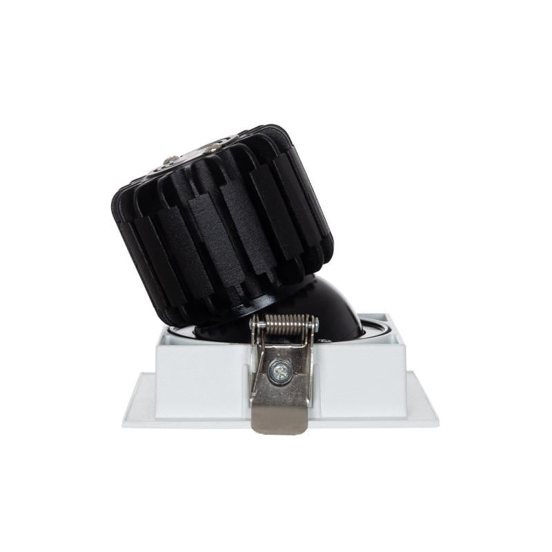 Foco Downlight LED 7W COB Direccionable 360º Cuadrado Corte 82x82 mm CRI90 Expert Color No Flicker