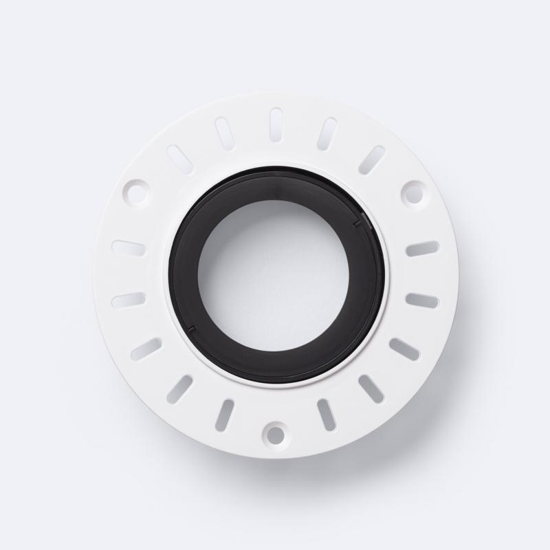 Aro Downlight Circular Basculante Integración Escayola/Pladur para Bombilla LED GU10 / GU5.3 Corte Ø70 mm Suefix