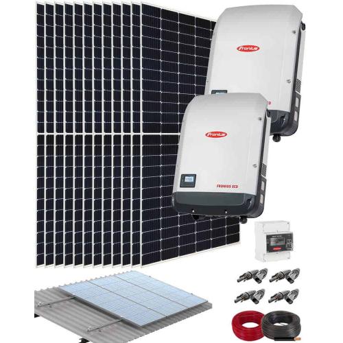 Kit Instalación Fotovoltaica Autoconsumo Fronius Trifásico 50000W 250800Whdia