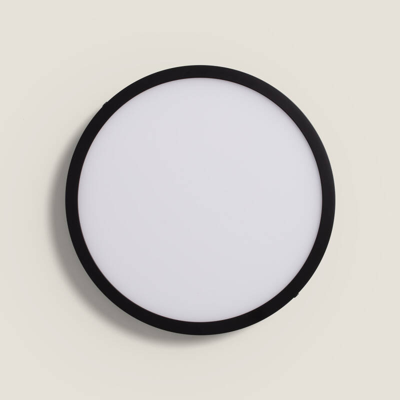 Plafón LED 24W Circular Aluminio Ø280 mm Slim CCT Seleccionable Galán SwitchDimm