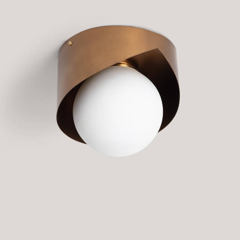 Aplique de Pared Metal y Cristal Ishan III ILUZZIA