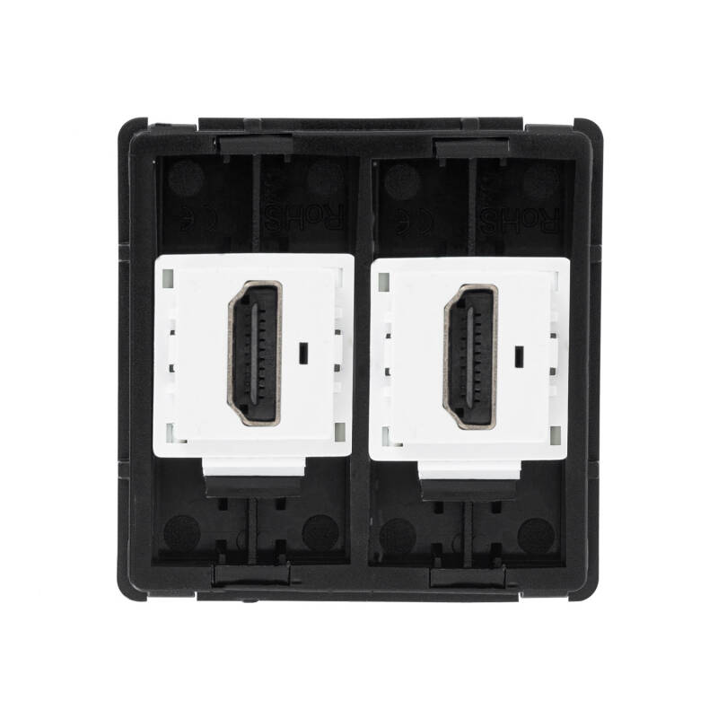 Toma Doble HDMI Modern