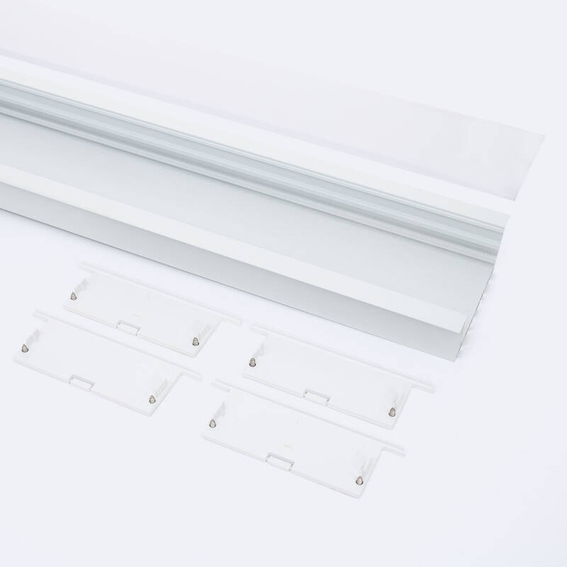Perfil Aluminio Empotrable XL para Tiras LED hasta 60mm
