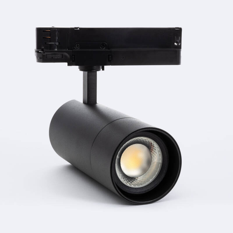 Foco Carril LED Trifásico 40W Wild CCT Seleccionable Multiángulo 24-60º