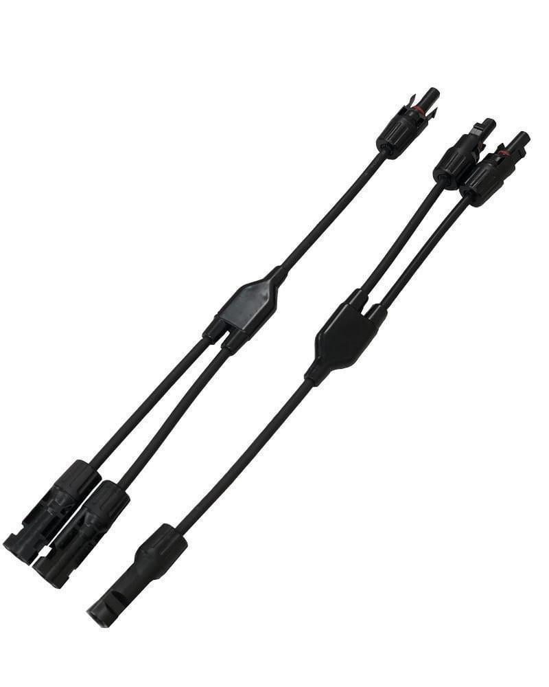 Conectores Solares 2 Placas Solares Paralelo Flexible