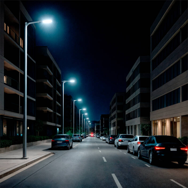 Farola LED 150W Harlem LUMILEDS Gris