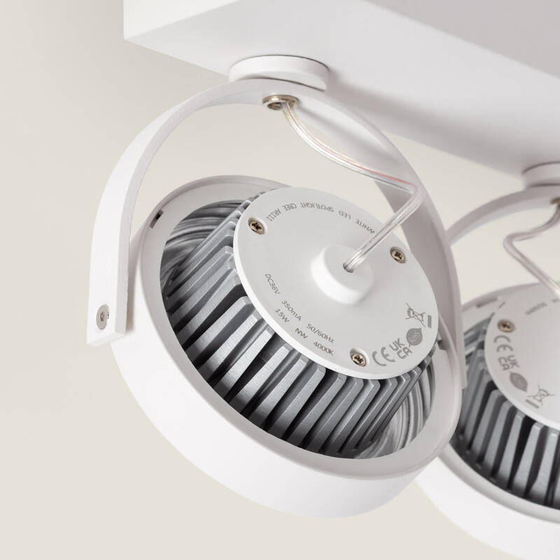 Foco LED 30W CREE de Superficie Direccionable AR111 Regulable Blanco