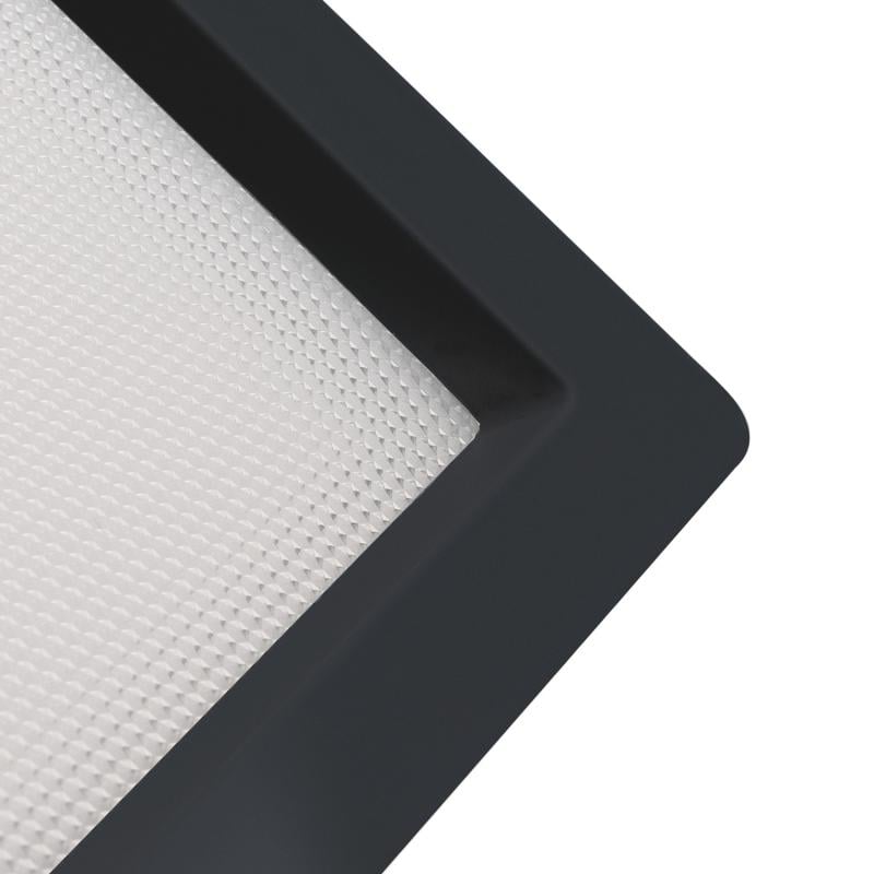 Downlight LED 30W Cuadrado SAMSUNG Aero 130 lm/W Microprismático LIFUD Corte 210x210 mm Negro
