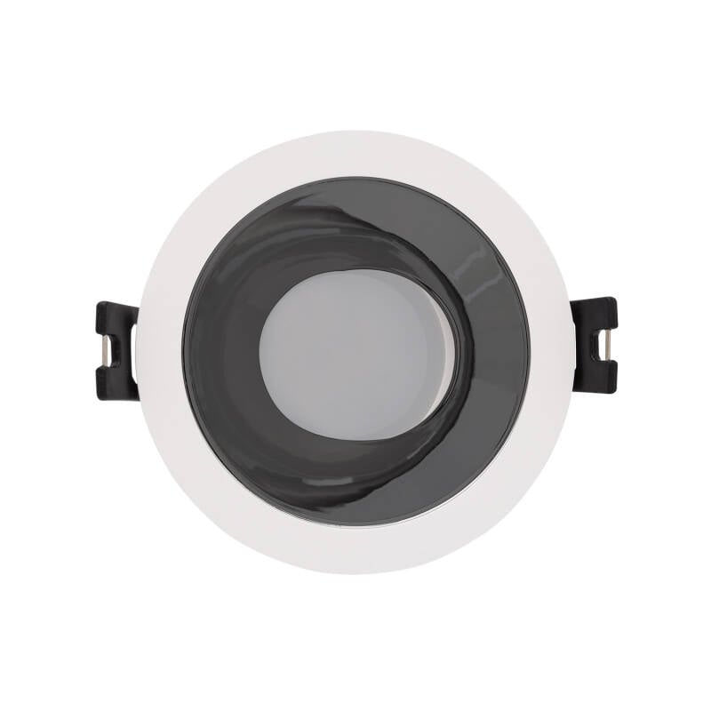 Foco Downlight Cónico GU10 6W Corte Ø 75 mm PC Reflect
