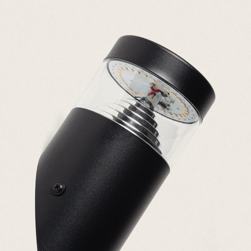 Aplique de Pared Exterior LED 5W de Acero Inoxidable Inti Black