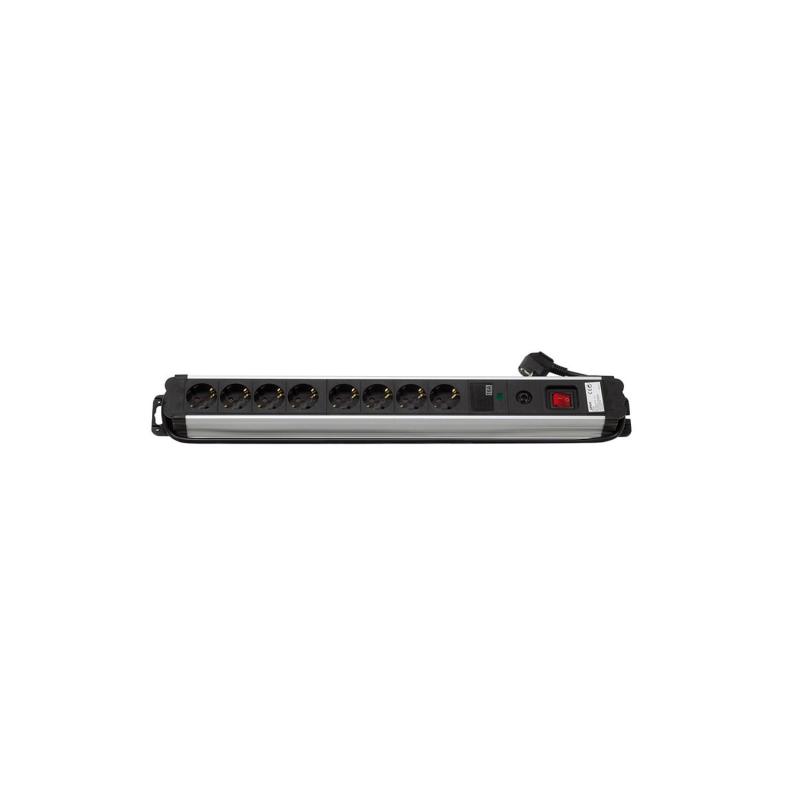 Base Múltiple Extrapower 8 Enchufes Tipo F Schuko 1.5m SIMON BM539232