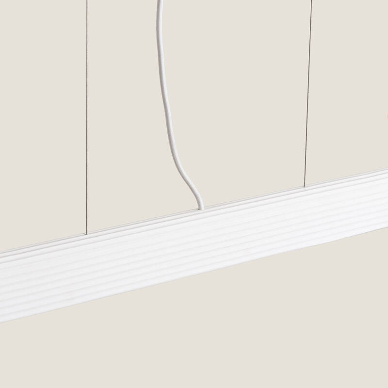 Lámpara Colgante Lineal LED 24W Yeso CCT Seleccionable Kirnber