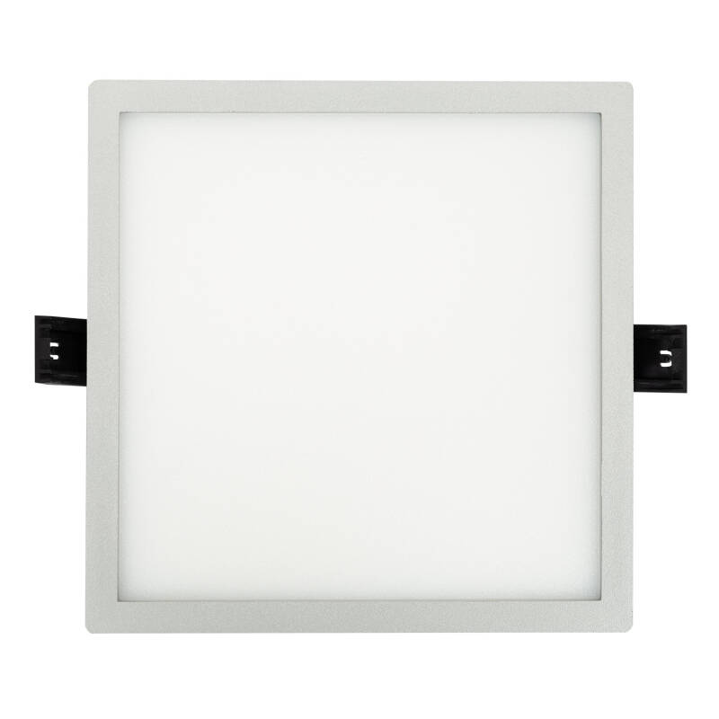 Placa LED 16W Cuadrada High Lumen Corte Ø135 mm LIFUD Silver