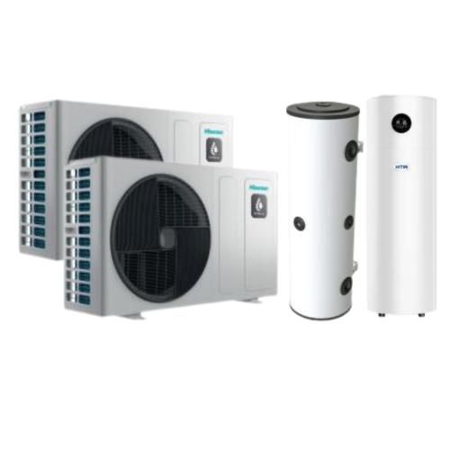 Kit Aerotermia ACS 300 litros Hisense Hi-Therma V R32 24kW para 300m2