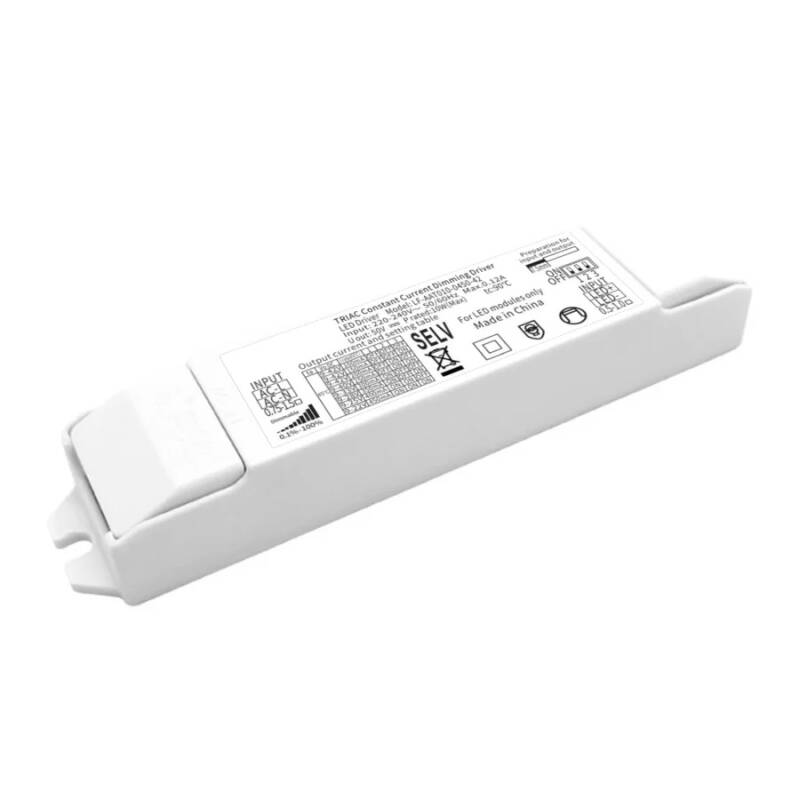 Driver LIFUD Regulable Triac Dip Switch Salida 9-42V DC AATXXX