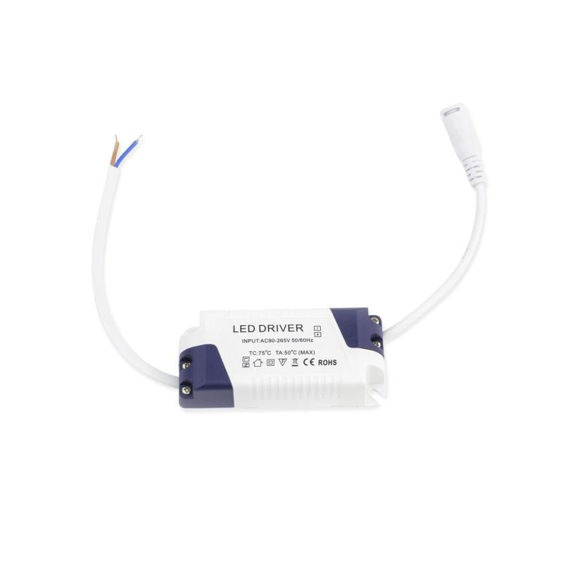Placa LED 9W Cuadrada SuperSlim Corte 130x130 mm