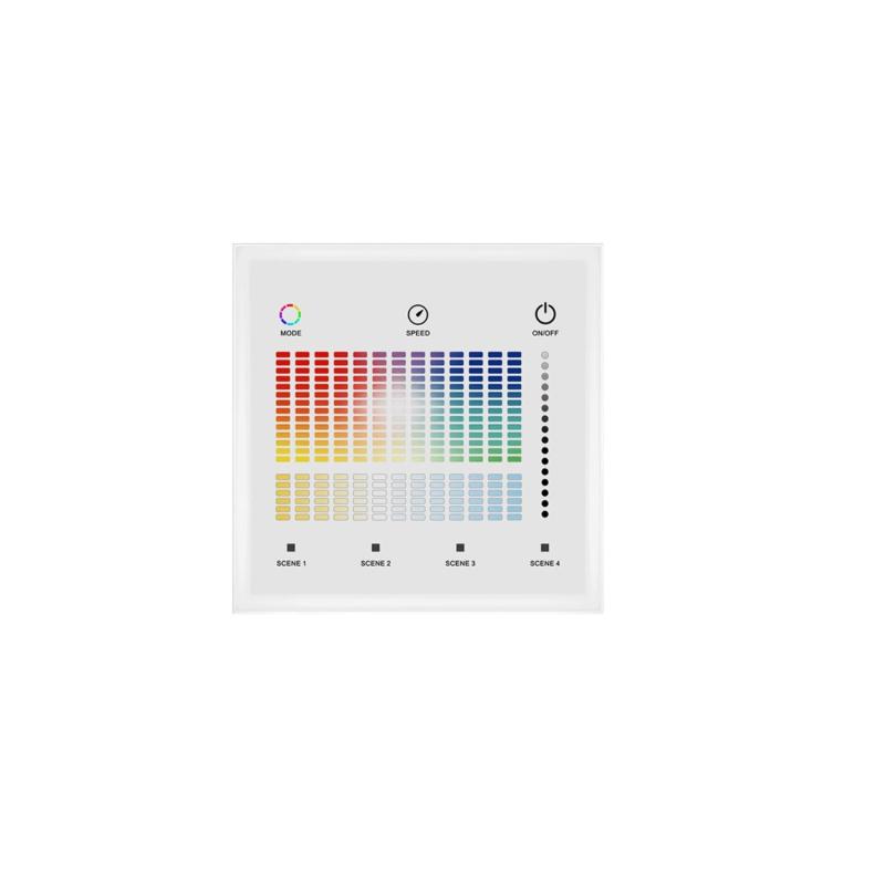 Panel Táctil DMX Master Táctil RGB+CCT SKYDANCE T15-S
