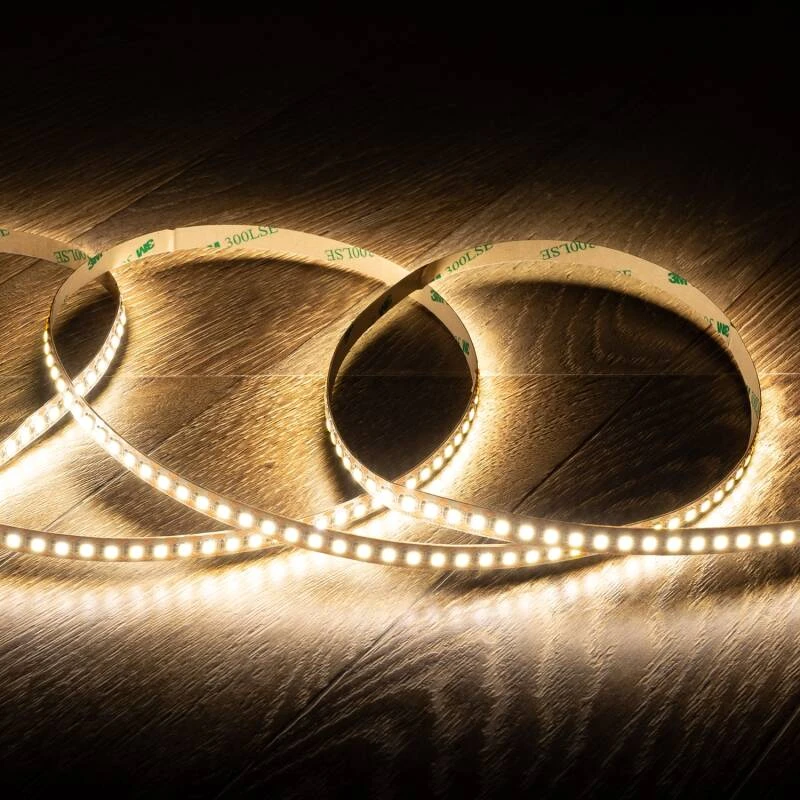 Tira LED 24V SMD 160 LED/m 5m 15W/m 1650lm/m Ancho 8mm FreeCut IP20