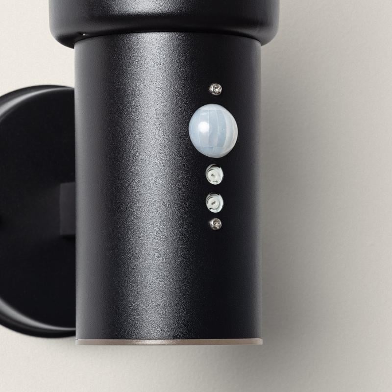 Aplique de Pared Exterior Acero Inoxidable con Sensor PIR Optic