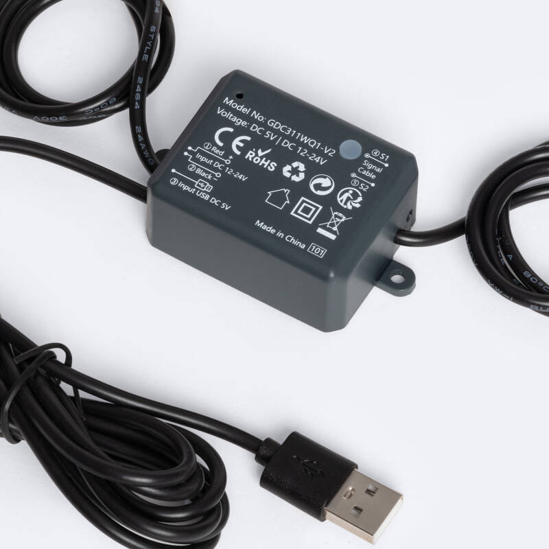 Módulo Apertura de Puertas de Garaje con Sensor RF WiFi TUYA
