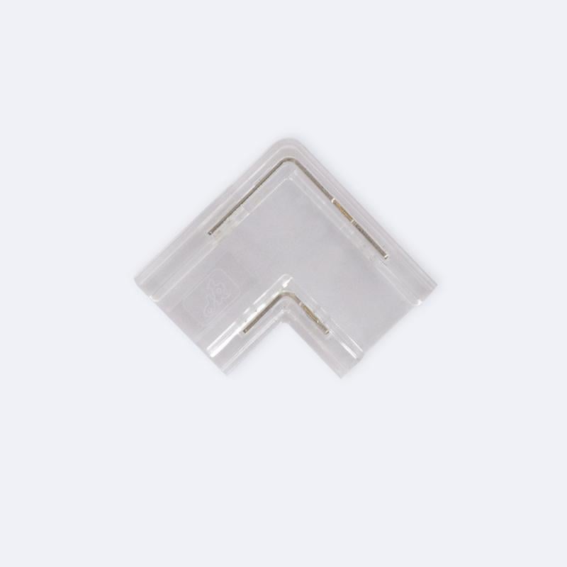 Conector Hipopótamo esquina para Tira LED 24/48V DC SMD IP20 Ancho 10mm