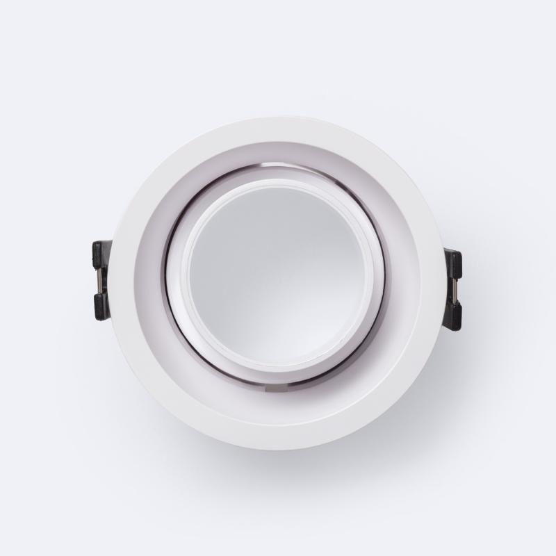 Aro Downlight Cónico Basculante Bajo UGR para Bombilla LED GU10 / GU5.3 Corte Ø75 mm Suefix
