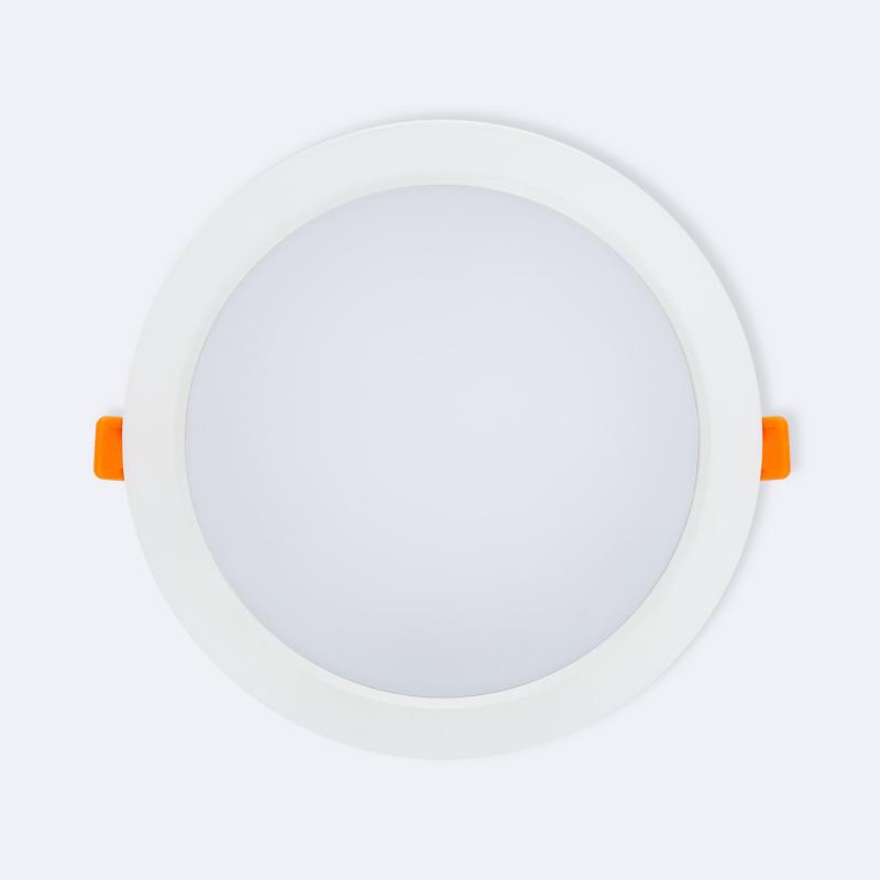Downlight LED 12W Circular Chip OSRAM Aero 110 lm/W LIFUD Corte Ø 150 mm