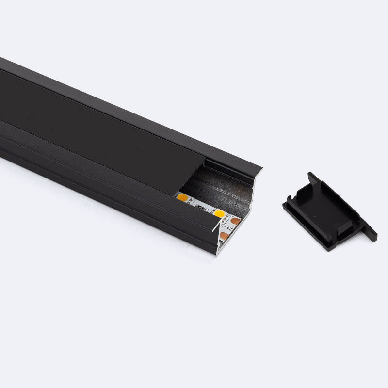 Perfil Aluminio Empotrable para Tiras LED hasta 25 mm
