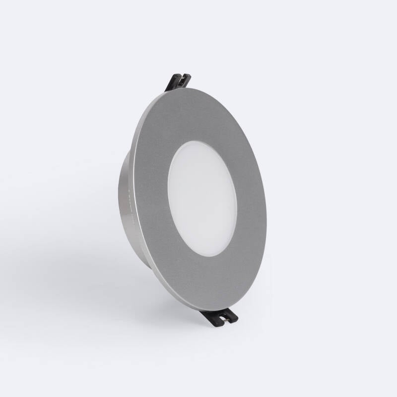 Aro Downlight Redondo IP65 para Bombilla LED GU10 / GU5.3 Corte Ø75 mm Maxis