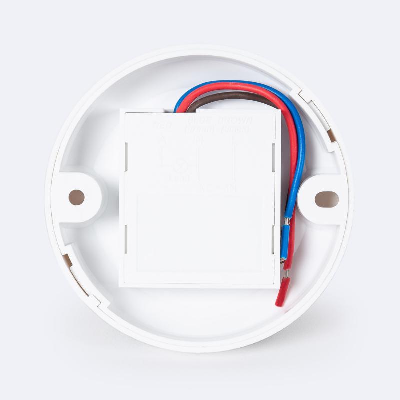 Sensor Movimiento Superficie PIR 360º Circular