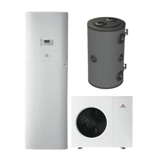 Kit Aerotermia Bibloc 4,4kW Saunier Duval para ACS 30L