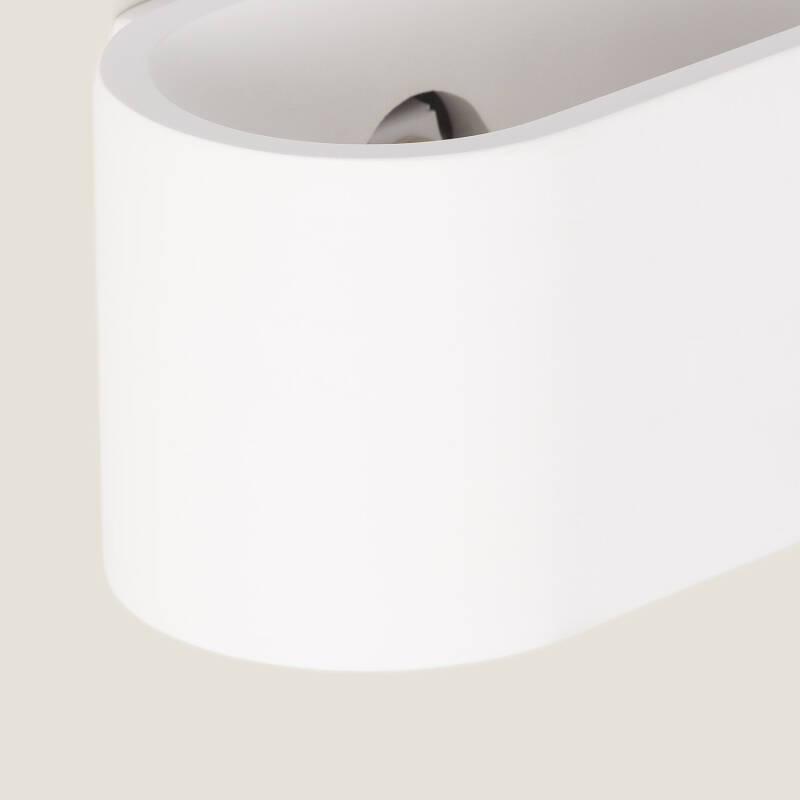 Aplique de Pared de Yeso Iluminación Doble Cara Merton