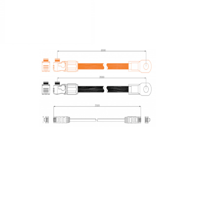 Pack de Cables para Baterías PYLONTECH