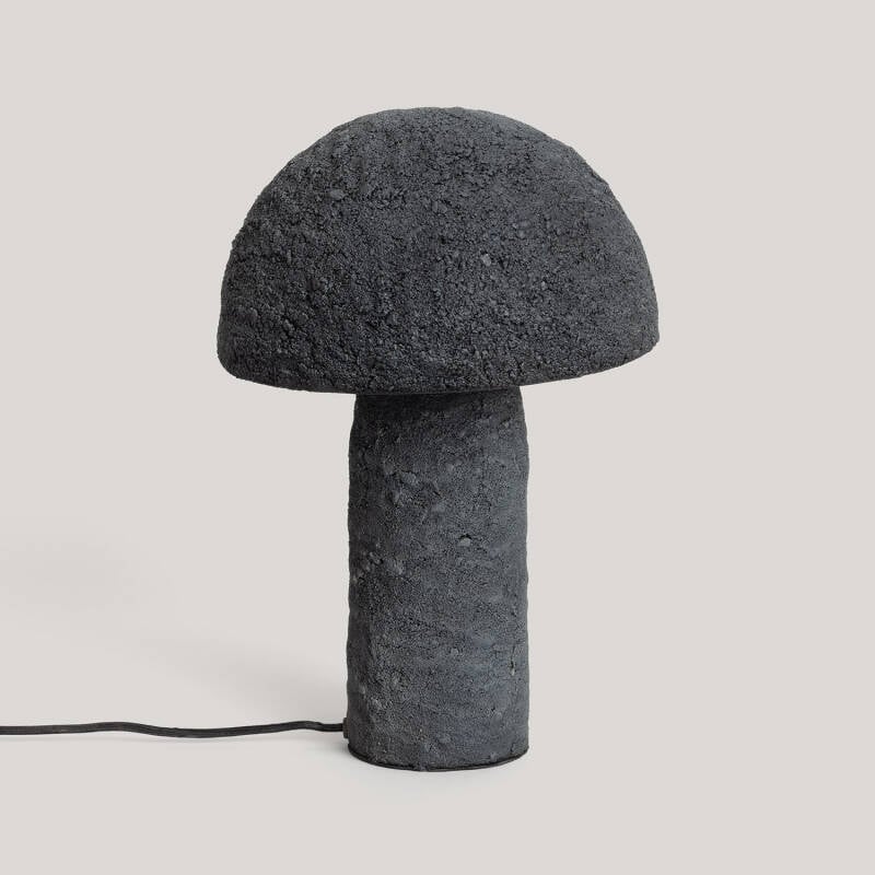 Lámpara de Mesa Cemento Oscuro Besnica