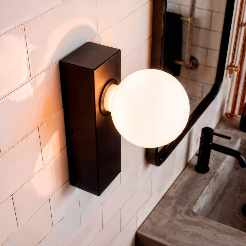 Lámpara de Pared Baño Metal Aizkra