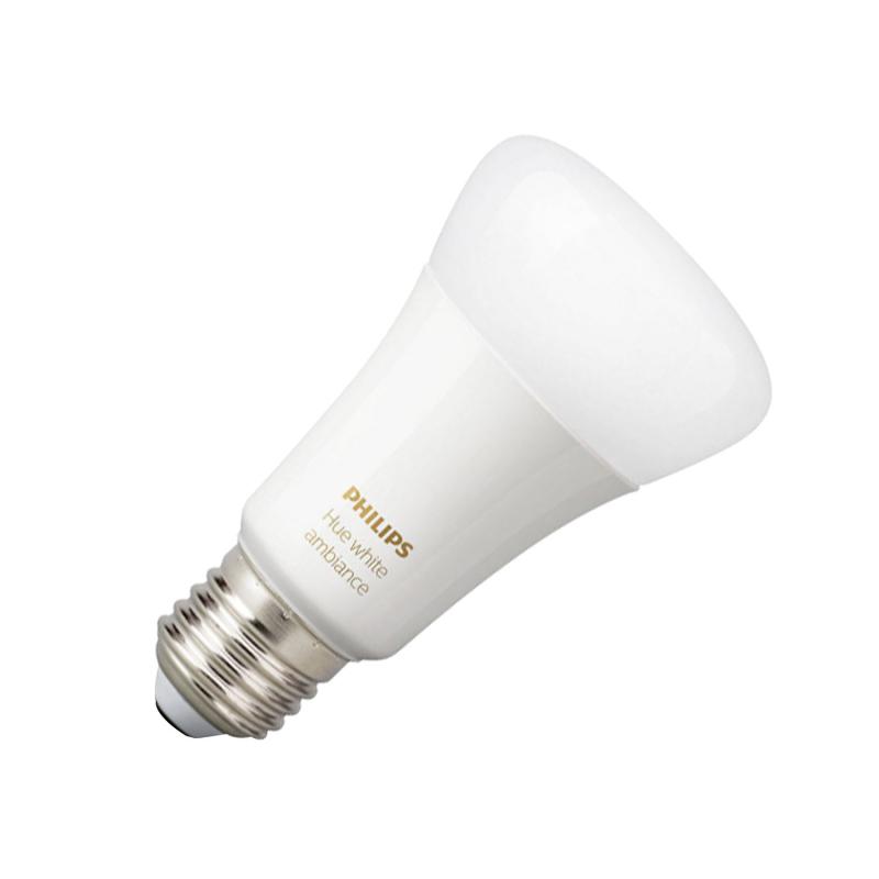 Bombilla Inteligente LED E27 6.5W A60 PHILIPS Hue White Color