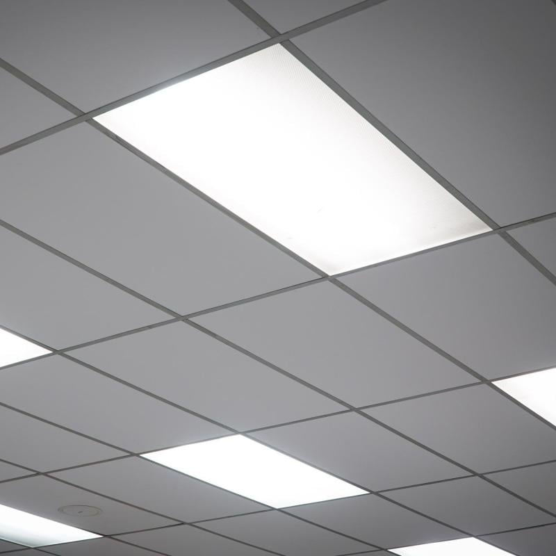 Panel LED 120x60 cm 64W 6400 lm PHILIPS Xitanium con Caja de Conexiones Rápidas y Cable de Seguridad