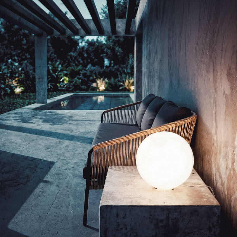 Lámpara Esférica Decorativa Bola de Luz Evan Orb
