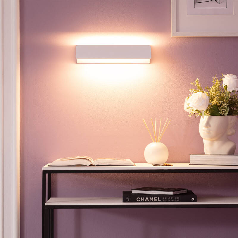 Aplique de Pared LED 10W de Aluminio Temis Blanco
