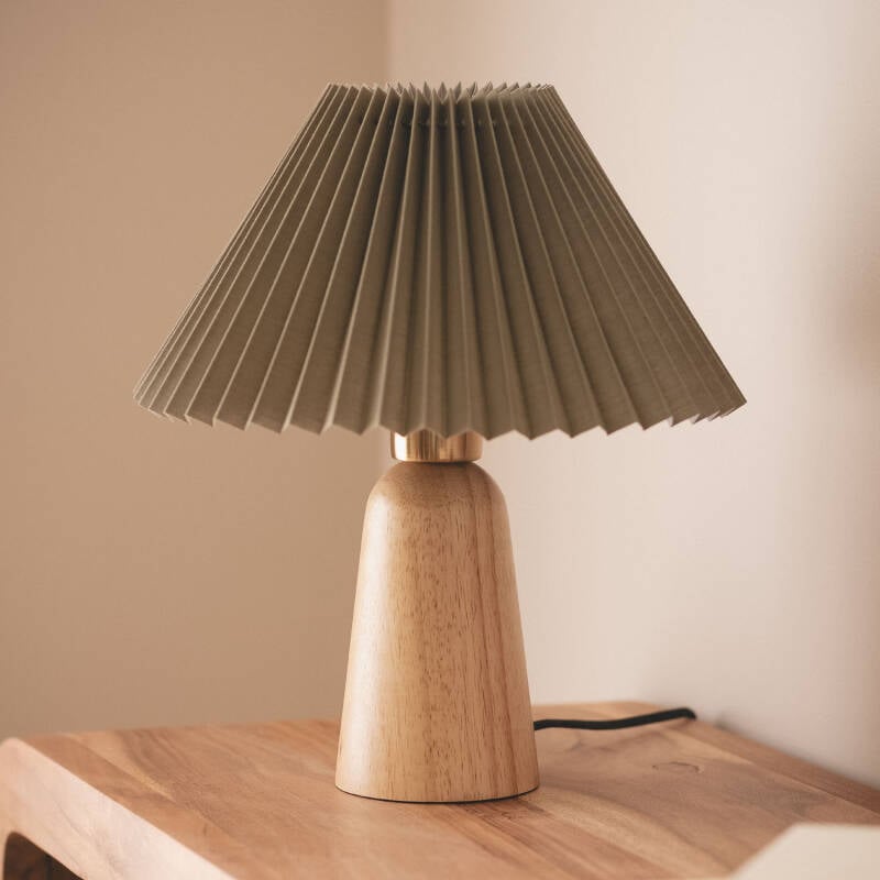 Lámpara de Mesa Madera Willow