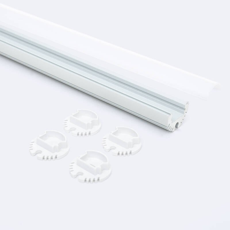 Perfil Aluminio Colgante Redondo para Tira LED hasta 11 mm