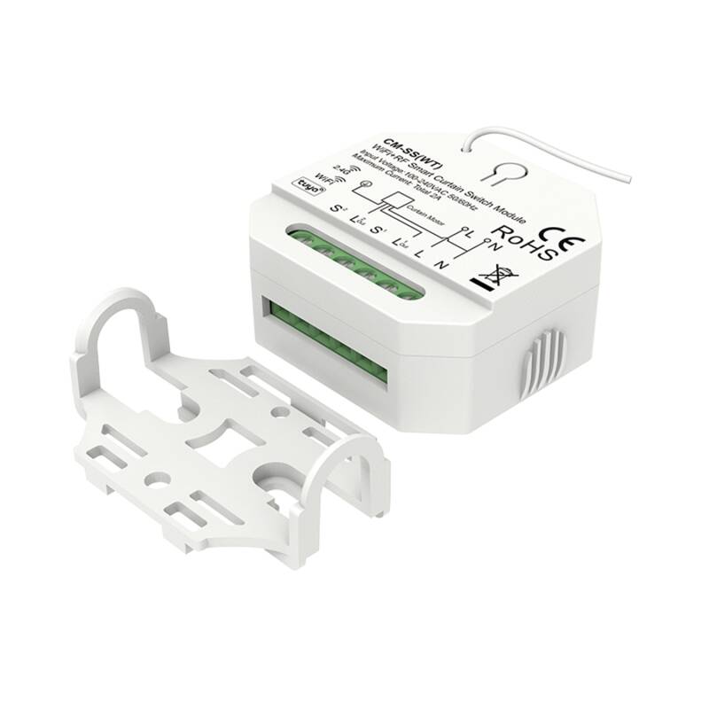 Interruptor Persiana WiFi Compatible con Mando RF SKYDANCE CM-SS(WT)