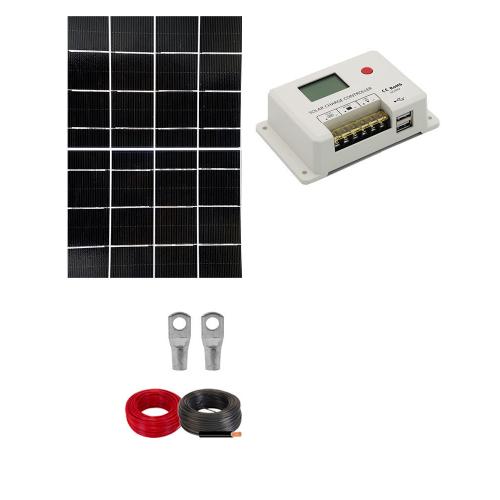 Kit Solar Portátil para Iluminación Solar 30W sin Batería