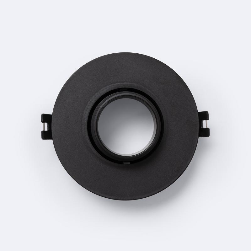 Aro Downlight Circular Basculante Bajo UGR para Bombilla LED GU10 / GU5.3 Corte Ø85mm Suefix