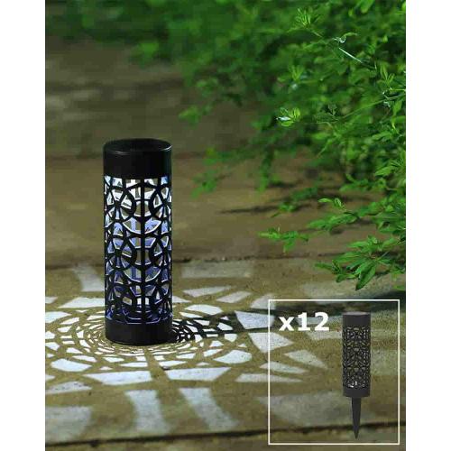 Pack 12uds Luces para Jardín Solares