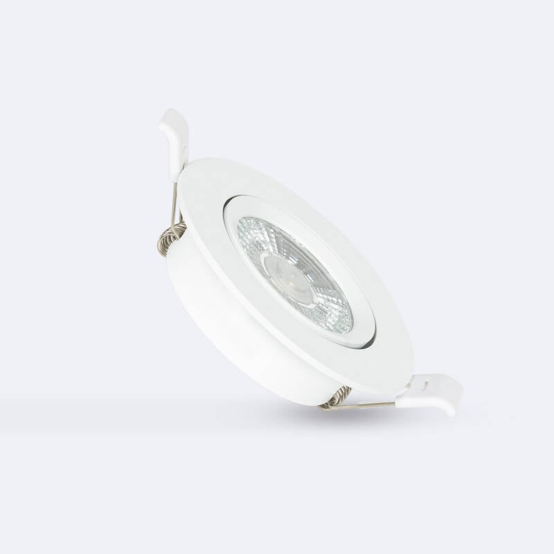 Foco Downlight LED 5W Circular COB CRI90 Slim Corte Ø 75 mm