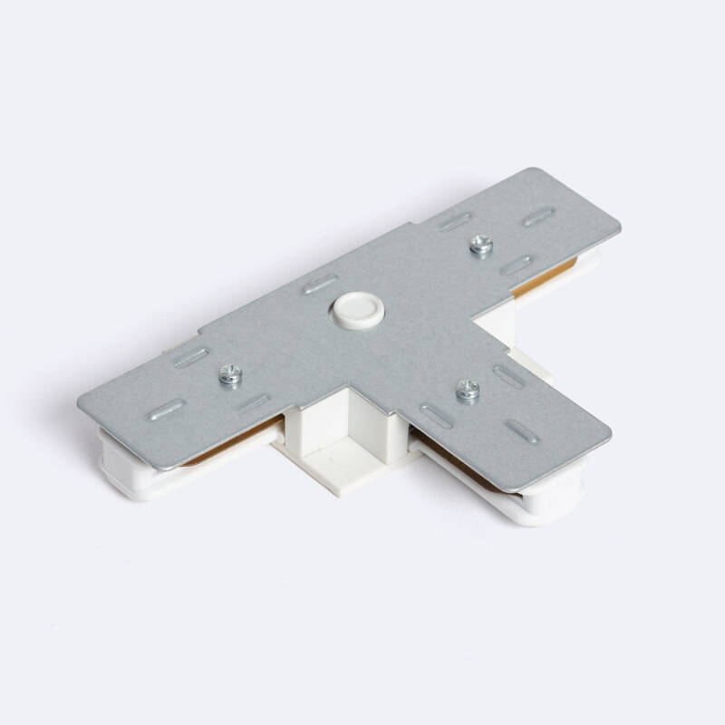 Conector Tipo T para Carril Monofásico Empotrable Aluminio